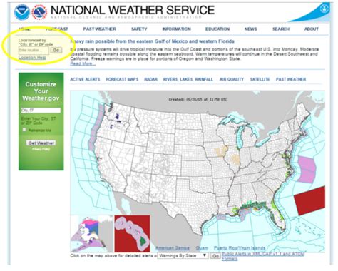 Get Your Hourly Weather Forecast From The Nws