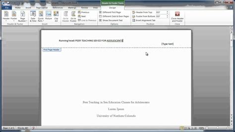 College Paper Apa Headers Format How To Format Your Paper In Apa