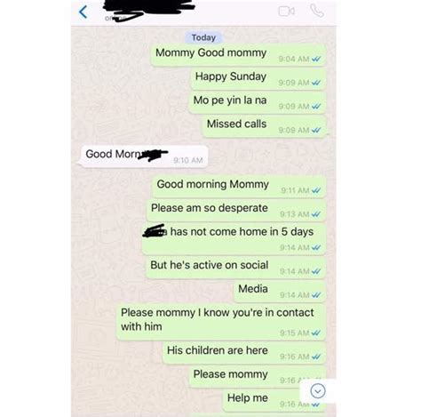 This Whatsapp Conversation Between A Woman And Her Mother