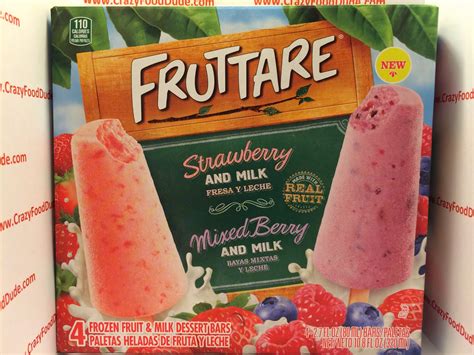 Crazy Food Dude: Review: Fruttare Mixed Berry and Milk Frozen Fruit ...