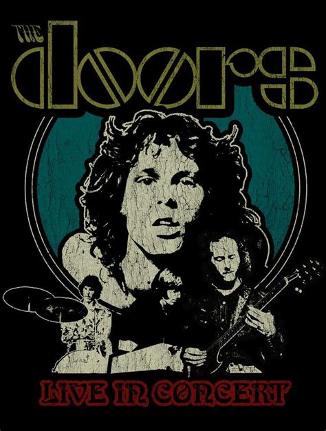 The Doors Live In Concert Rock Band Posters Rock Posters