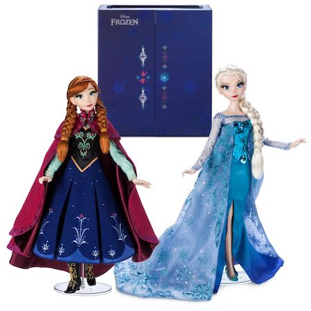 Shopdisney Adds Frozen Th Anniversary Anna And Elsa Limited Edition Doll Set Mousesteps