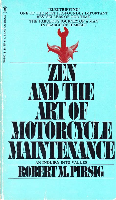 Zen And The Art Of Motorcycle Maintenance Book Cover Find A Spark