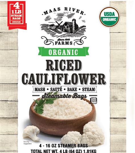 Cauliflower Rice Costco : Tropicland Riced Cauliflower Organic Calories