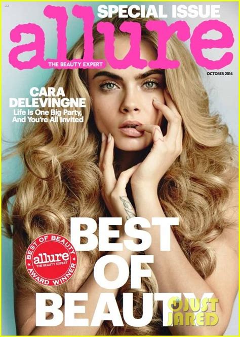 Cara Delevingne Gets Just A Babe Naked For Allure Magazine Photo Cara