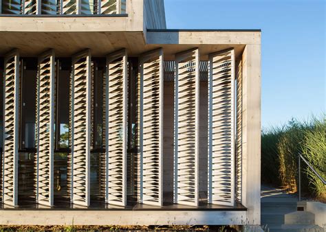 Amagansett Dunes House By Bates Masi Is Shaded With Louvers