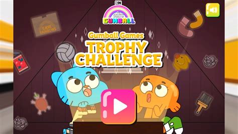 The Amazing World Of Gumball Trophy Challenge Gameplay Walkthrough