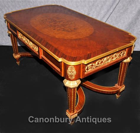 Empire coffee table spec sheet. French Empire Coffee Table Kingwood Ormolu Tables Furniture