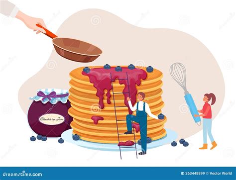 Tiny Pancake Stock Illustrations 39 Tiny Pancake Stock Illustrations