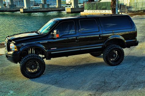 Ford Excursion Ford Excursion Diesel Lifted Ford Trucks