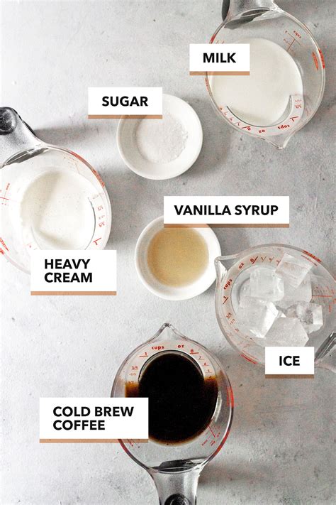 Iced Vanilla Latte Coffee At Three