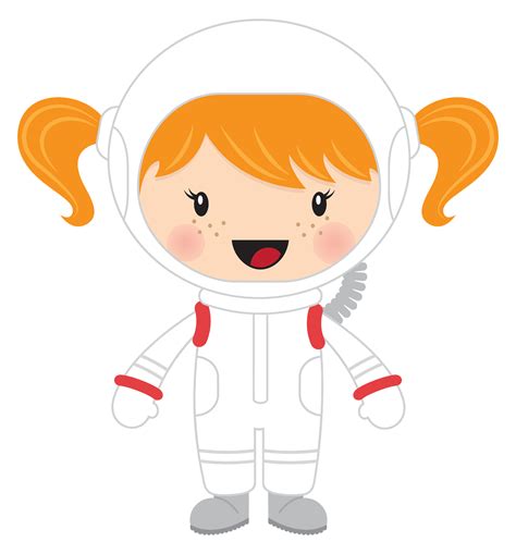 Little Girl Astronaut Transparent Png Stickpng