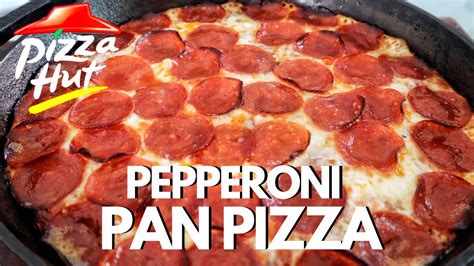 Pizza Hut Pepperoni Pan Pizza Copycat Recipe Pizza Hut Recipe YouTube