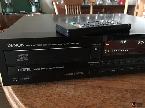 Dcd 1700 Denon Cd Player With Remote Photo 973281 Us Audio Mart