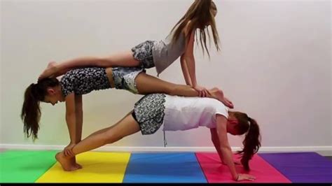 4 Person Yoga Challenge Poses Yoga Poses