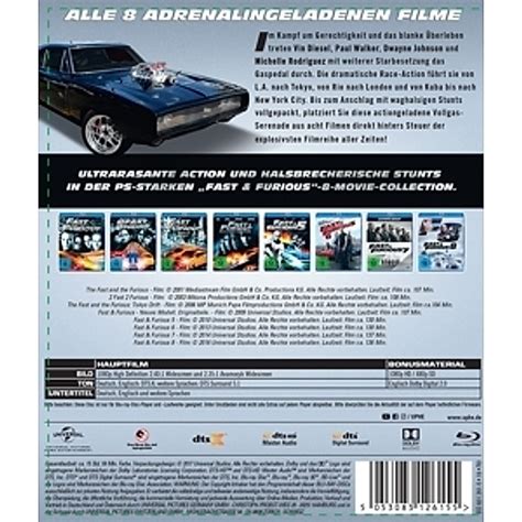 Fast And Furious 8 Movie Collection Blu Ray Weltbildde