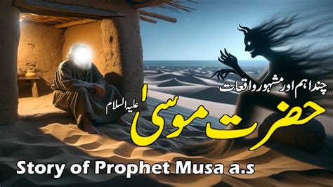 Hazrat Musa a s ka Waqia حضرت موسی کا واقعہ Prophet Stories