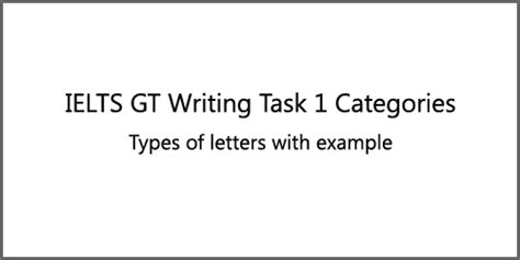 Ielts Gt Writing Task 1 Samples Ielts Deal