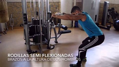 Con ese peso podrás realizar casi todos los ejercicios y estar preparado para ir subiendo peso a medida que avances. Dorsal en polea alta - YouTube