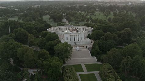5k Stock Footage Aerial Video Of The Tomb Of The Unknown Soldier