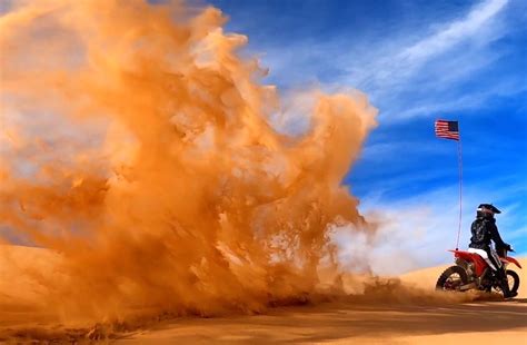 Pick your like wisely across rocks, roots, and stumps. Dirt Bike Shredding The Glamis Sand Dunes - The NotARubicon