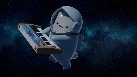 3d Bongo Cat In Space（太空中的bongo Cat 3d）哔哩哔哩 ゜ ゜つロ 干杯 Bilibili