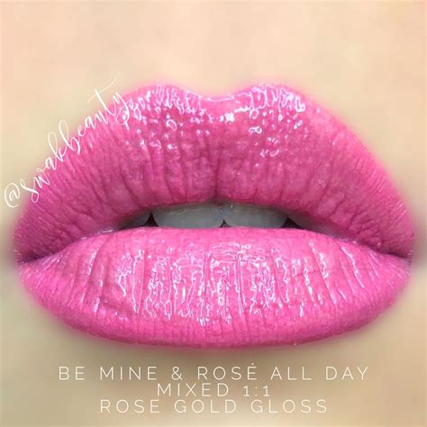 BE MINE ALL DAY VALENTINES DAY LIPSENSE LIP LOOK Be Mine Rosé All