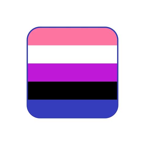 Premium Vector Vector Lgbt Flag Lgbtq Flag Genderqueer Pride Flag