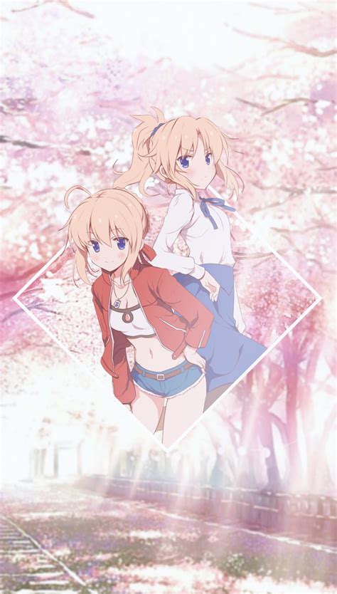 Hintergrundbilder Anime Mädchen Picture In Picture 1080x1902