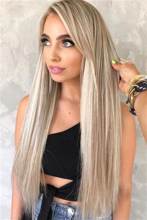 Hair dyeing and shading is very popular and many girls and women have managed to try fashion dyeing on the most modern and current hair color of this season is white blond. Hair dye ideas for brunettes and best hair color ideas ...