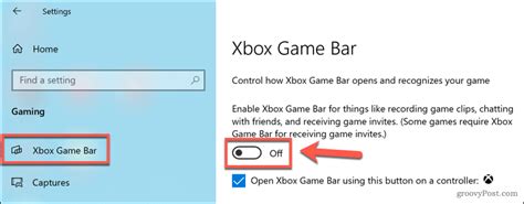 How To Disable The Game Bar In Windows 10