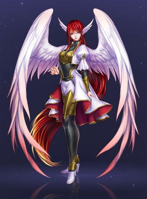 Pin By Rachel On Commanders Armor Anime Angel Girl Fantasy