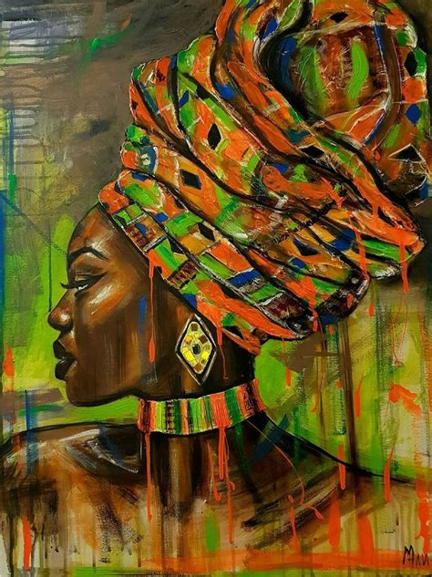 Colors Of Africa Painting African Art Paintings African Paintings Black Art Painting