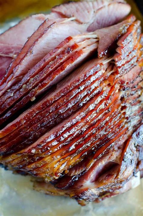 Oven Baked Ham With Homemade Glaze Recipe Baked Ham