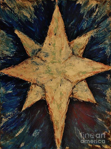 Star Of Bethlehem Painting By Wayne Cantrell