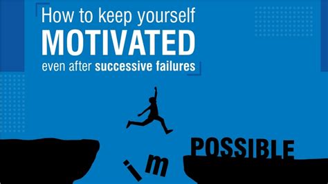 Motivation After Failure How To Keep Yourself Motivated After Failures