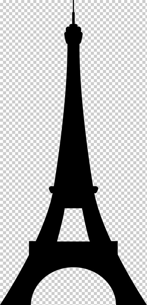 Silueta De La Torre Eiffel Silueta De La Torre Eiffel Con Las