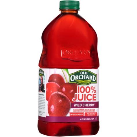 Old Orchard 100 Wild Cherry Juice 64 Fl Oz Fred Meyer