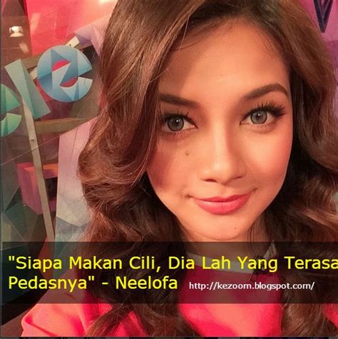 Ia tidak termasuk dalam sistem reseptor rasa: "Siapa Makan Cili, Dia Yang Terasa Pedas" - Neelofa