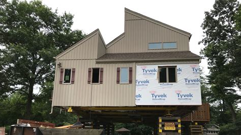 My house isn't in a risky area. Homes in Pequannock's flood zone are being elevated with ...