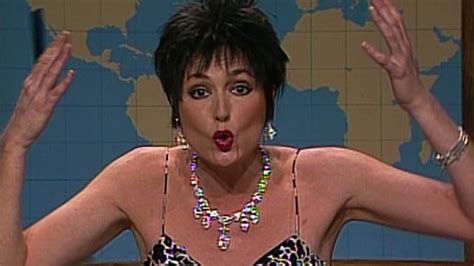 Watch Saturday Night Live Highlight Weekend Update Segment Nora Dunn As Babette