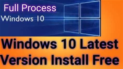 Machines running windows 10 versions 1507 once the upgrade process is complete, you simply need to install a minor update to switch to windows 10 v1909. How to install windows 10 Latest Version step by step ...