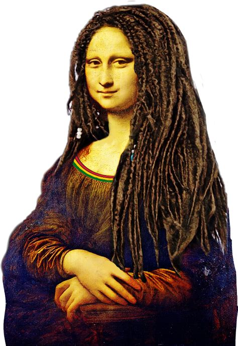 Mona Lisa - Original Size PNG Image - PNGJoy