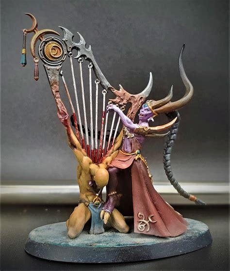 first slaanesh model really proud of the blends on this infernal enrapturess r warhammer