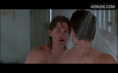 Sylvester Stallone Kurt Russell Sexy Shirtless Scene In