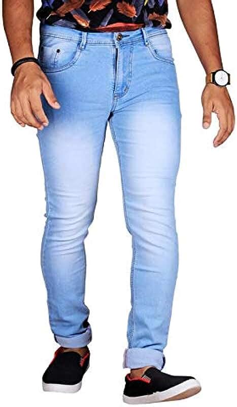 Amazon In Light Blue Jeans For Men