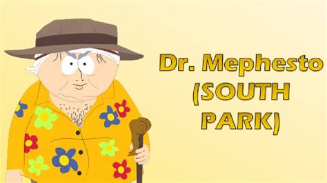 Dr Mephesto South Park By Johnfccfposey On Deviantart