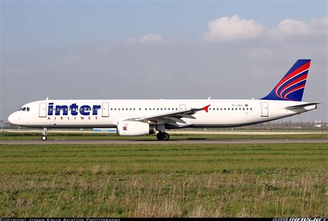 Airbus A321 231 Inter Airlines Aviation Photo 6038045