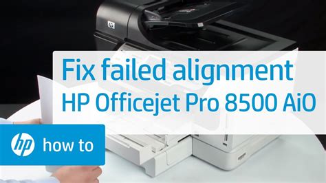 Seems more expensive than other sellers, to see if i can make as many copies as indicated in the manuals of the original cartridges. Fix Failed Alignment | HP Officejet Pro 8500 Premier All-in-One Printer | HP - YouTube