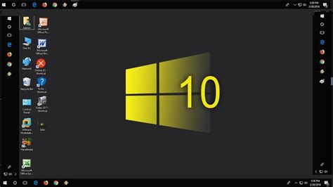 How To Move Taskbar Top Left Right Bottom In Windows 1087 Youtube